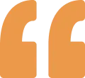 Icône guillemet pour les avis clients